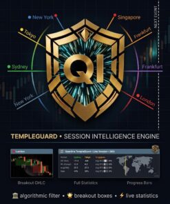 Quantina Temple Guard Session Trader Forex CTrader bot download product image